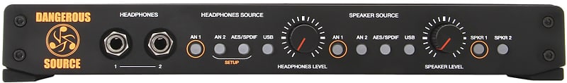 Dangerous Music SOURCE Monitor Controller wnth Analog and Digital I/O image 1