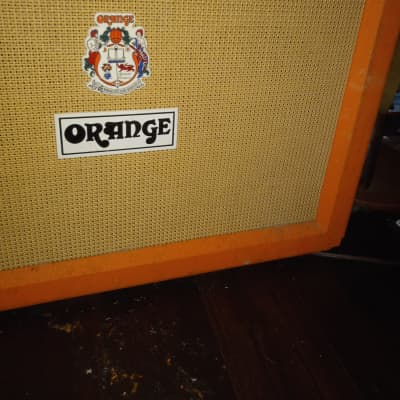 Orange PPC212 120-Watt 2x12" Guitar Cabinet 2010s Orange image 1