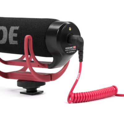 Rode VideoMic Go - Lightweight On-Camera Directional Microphone image 1