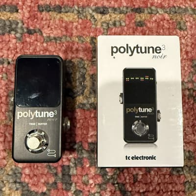 Reverb.com listing, price, conditions, and images for tc-electronic-polytune-mini-3-black