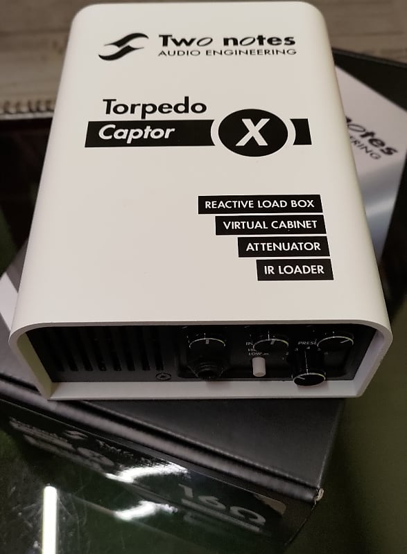 Two Notes Torpedo Captor X 16ohm Stereo Reactive Load Box - White image 1