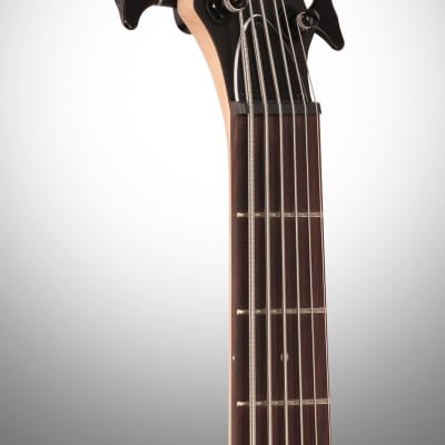 Ibanez SR306E Electric Bass, 6-String, Weathered Black image 8