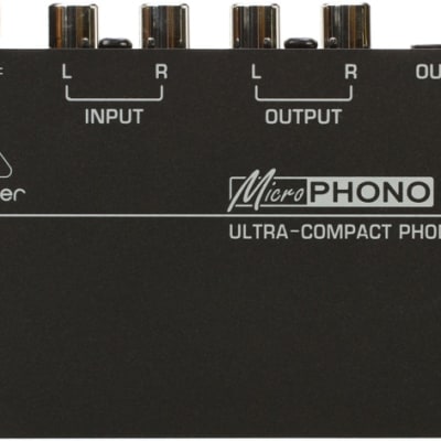 Behringer Microphono PP400 Phono Preamp image 1