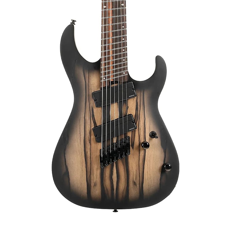 Dean USA Custom Shop Cadillac Trans Black Korina/Flamed