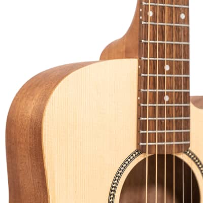 Gold Tone M-Guitar Solid Spruce Top Nato Neck 6-String Acoustic Micro-Guitar w/Gig Bag image 6