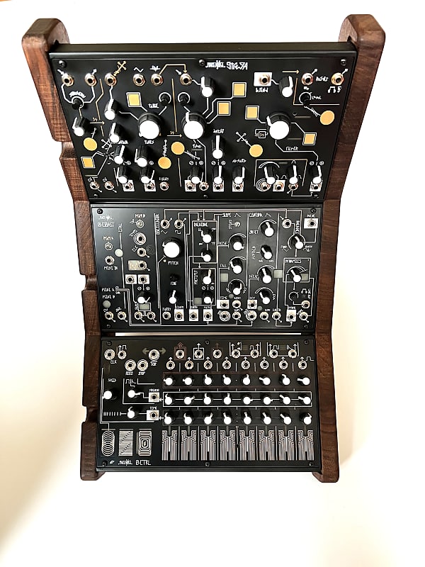 Make Noise 0 coast, 0 control and strega in a rack 2020ies