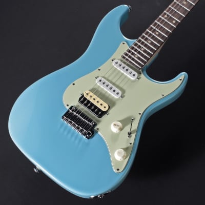 Suhr Guitars JE-Line Standard Alder with Asatobucker (Daphne Blue/Rosewood)#71948 image 3