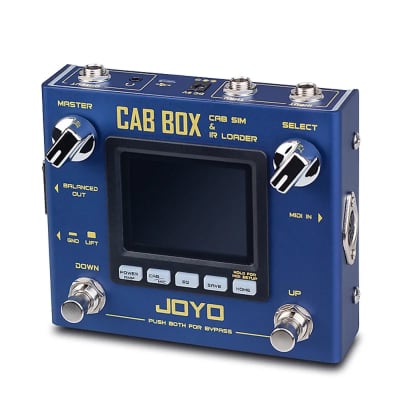 JOYO R Series R-08 CAB BOX Guitar Multi Effects Pedal IR Box Simulation IR Loader image 2