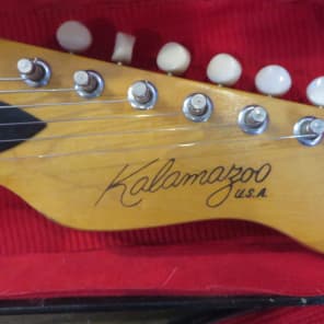 Vintage 1960's Gibson Kalamazoo USA KG-2a Electric Guitar w/ Tremolo & Original Case Very Rare image 2