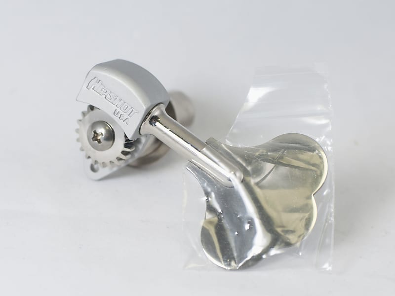 Hipshot USA Ultralite Tuner HB6C 1/2 inch Satin Chrome Bass Side