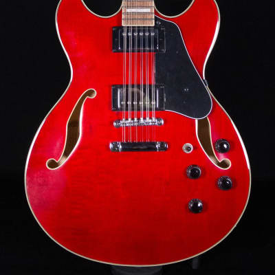 Yamaha PAC303-12 12-String Electric Guitar in Cherry Red
