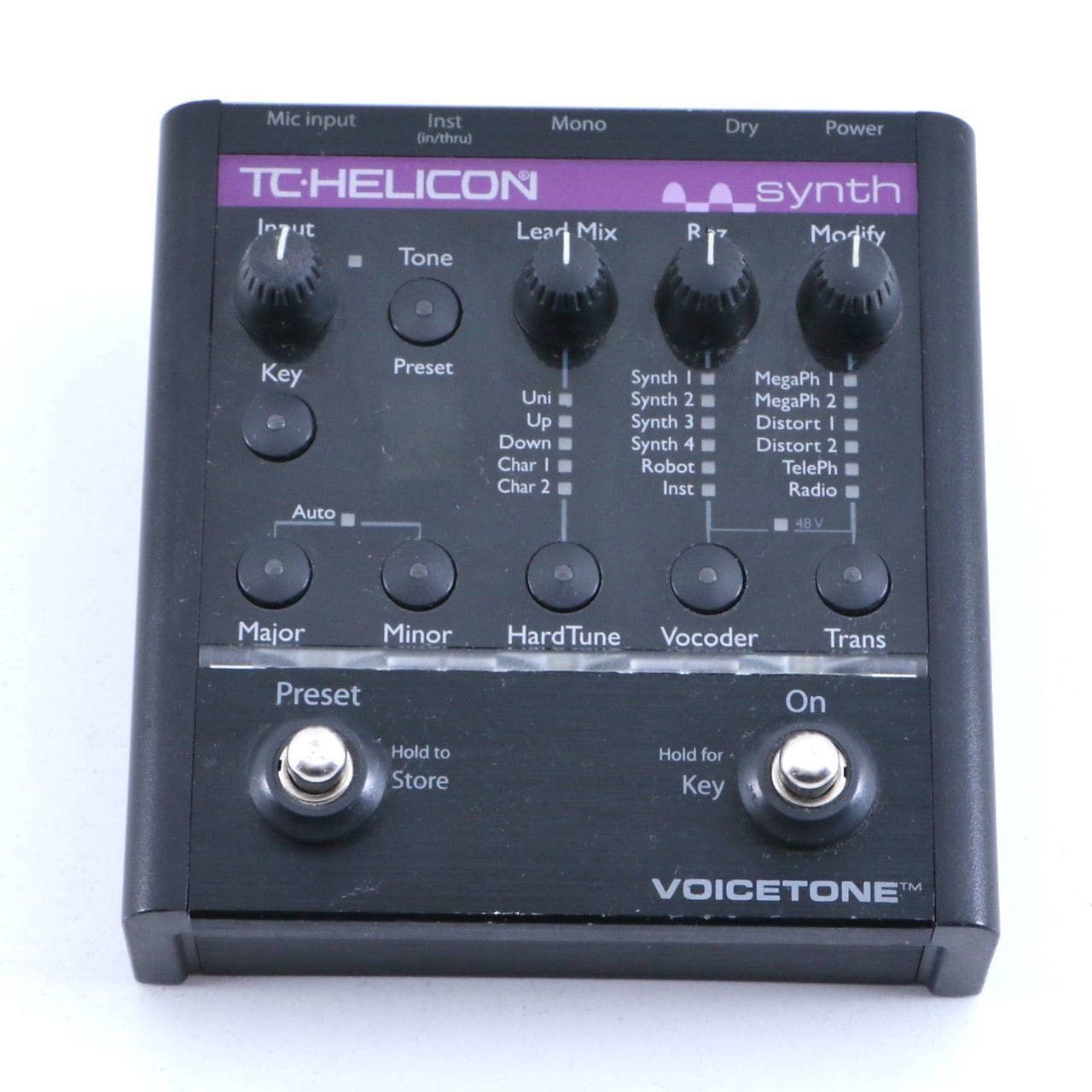 TC-Helicon VoiceTone synth-