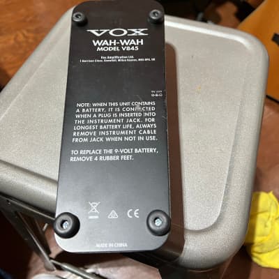 VOX V845 -  Large Wah-Wah Pedal image 6