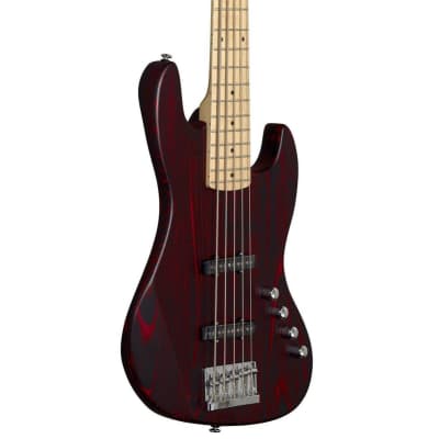 Michael Kelly Element 5OP 5-String Bass Guitar (Trans Red)(New) for sale