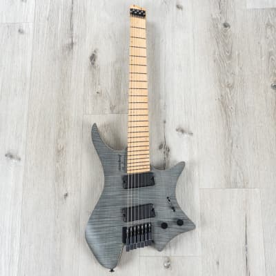 Strandberg Boden Standard NX 7 7-String Headless Multi-Scale Guitar, Charcoal image 3
