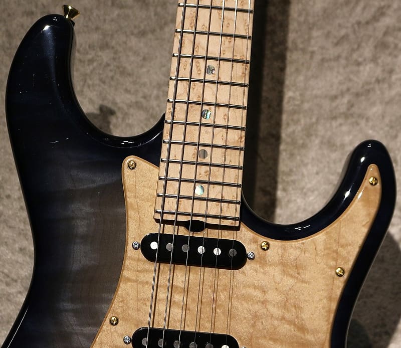 ギター Kino frawdit 22F SSH Ash/Flame Tochi Top Kino frawdit 22F SSH Ash/Flame Tochi Top/Evertone PU Trans