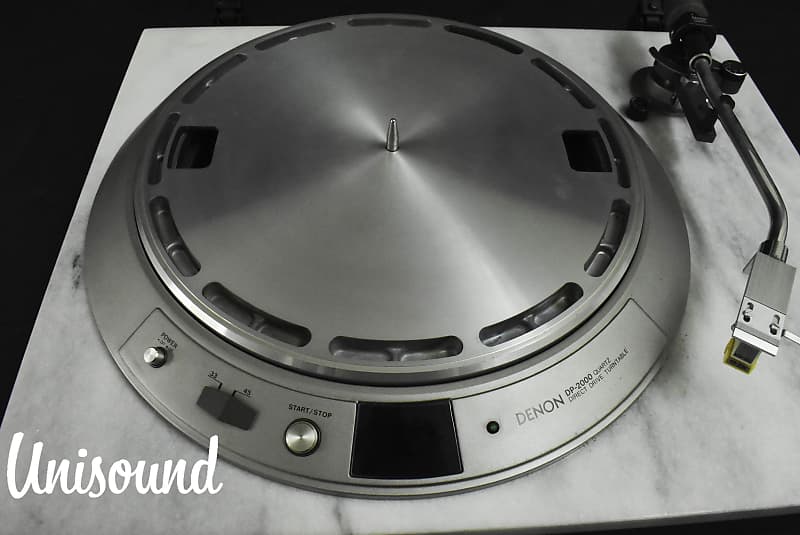 Denon DP-2000 [w/ DP-2800 Plinth] Direct Drive Turntable In Very Good  Condition | Reverb