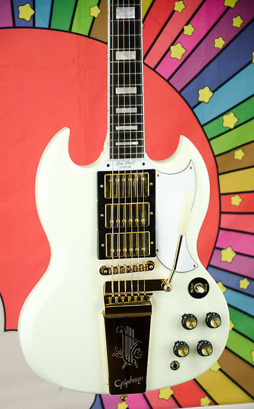 Epiphone 1963 Les Paul SG Custom With Maestro Vibrola