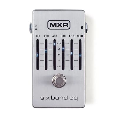 Reverb.com listing, price, conditions, and images for mxr-six-band-eq-silver