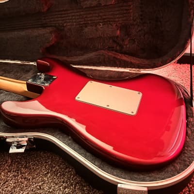 1995 Fender Strat Plus Deluxe with Rosewood Fretboard Crimson Burst image 8