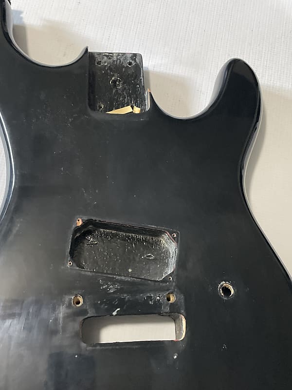 1980's Korean Kramer Striker 100st Black Single Pickup 1980's Korean Kramer Striker 100st Black Single Pickup