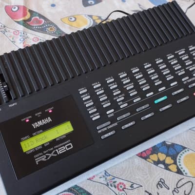 Yamaha RX120 Digital Rhythm Programmer 1988 - Black