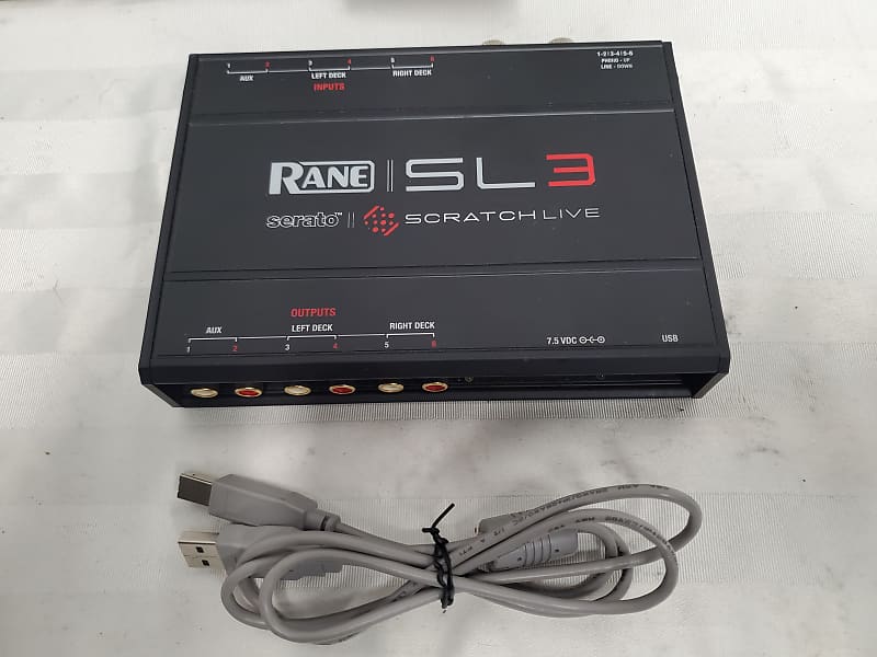 RANE SL3 SERATO SCRATCH LIVE 3 INTERFACE #3025 GOOD USED WORKING CONDITION  | Reverb Canada