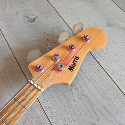 Morris Precision Bass - H.S. Anderson 1981- Red image 6