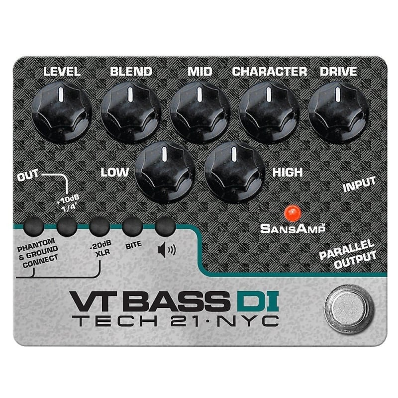 Tech 21 SansAmp Character Series VT Bass DI - OPEN BOX RETURN | Reverb