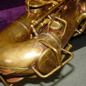 1921 Buescher True-Tone C Melody Saxophone  NO NECK image 11