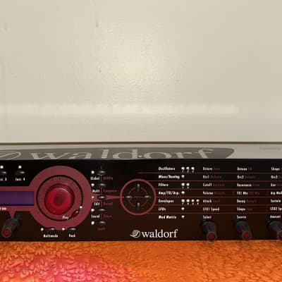 Waldorf Micro Q Phoenix Rackmount Synthesizer 1999 - 2011 - Black