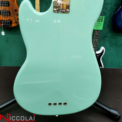 Immagine Squier Classic Vibe 60S MUSTANG BASS Laurel Fingerboard, Surf Green - 6