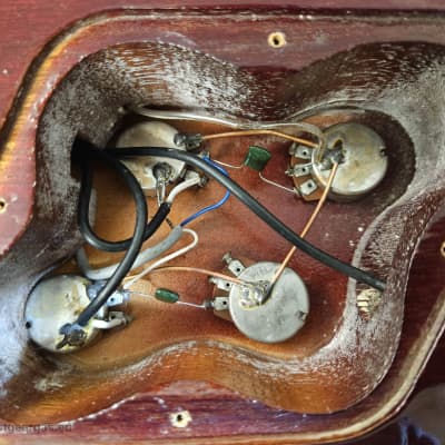 Guya (Guyatone) Les Paul model, 70's set neck, very rare image 15