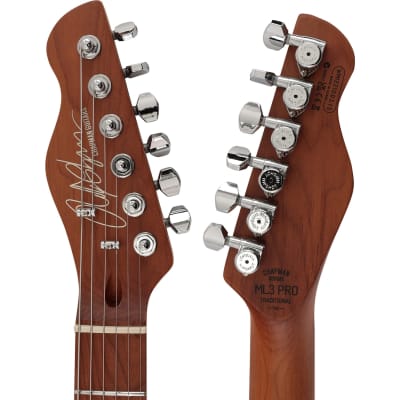 Chapman ML3 Pro Traditional Electric Guitar, Liquid Teal Metallic Gloss, Scratch & Dent image 5