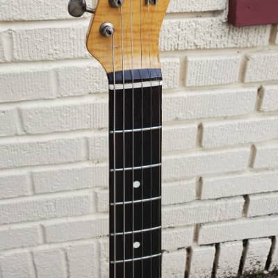 1996 Fender MIJ Sunburst FotoFlame Telecaster~50th Anniv~Player Grade Guitar w Gig Bag~Hamburglar image 10
