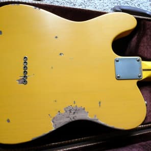 New 2018 Bill Nash E-57 esquire guitar Lollar Ash body solid maple neck.   7 lbs 1 oz image 7