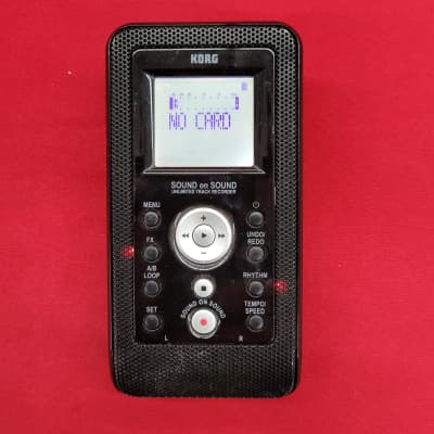 Korg Sond on Sound unlimited track recorder mini handheld digital recorder - Black image 1