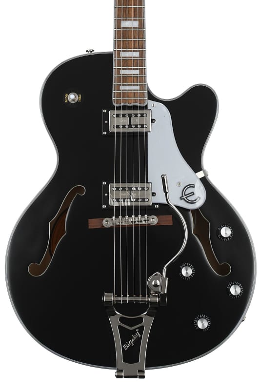 Epiphone Emperor Swingster Black Aged Gloss-