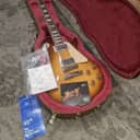 Gibson 2014 Les Paul Traditional 120th Anniversary Electric Guitar Bourbon Burst Flame Maple Top AA
