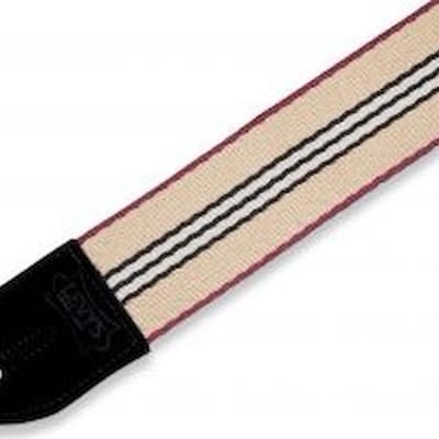 Levy's 2" wide woven polyester guitar strap image 1
