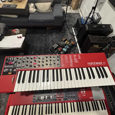 Nord Lead A1 49-Key 26-voice Polyphonic Synthesizer 2014 - 2022 - Red