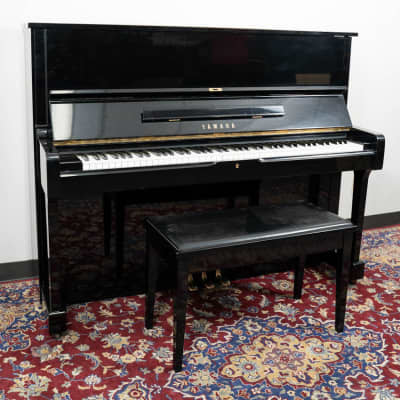 Yamaha 48" U1 Upright Piano | Polished Ebony | SN: 2390130 image 3