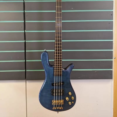 Warwick Streamer LX Jazzman Ocean Blue Oil 2006 Active Electric Bass for sale