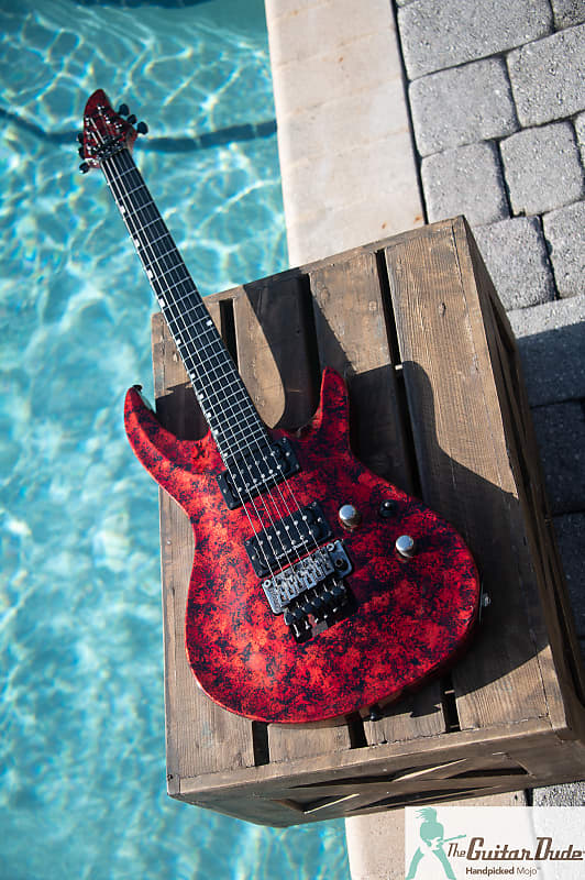 2011 Edwards by ESP E-HR-135III - Volcano Red - Seymour Duncan