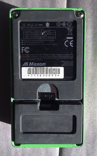 Maxon OD9 / TS9 - True Bypass, Vintage 808 Mod, Bass Boost