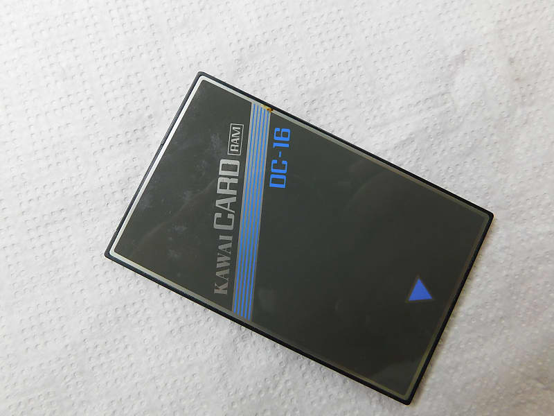Kawai DC-16 RAM card for K4, K4R, XD-5. MK-20, KL-4 | Reverb