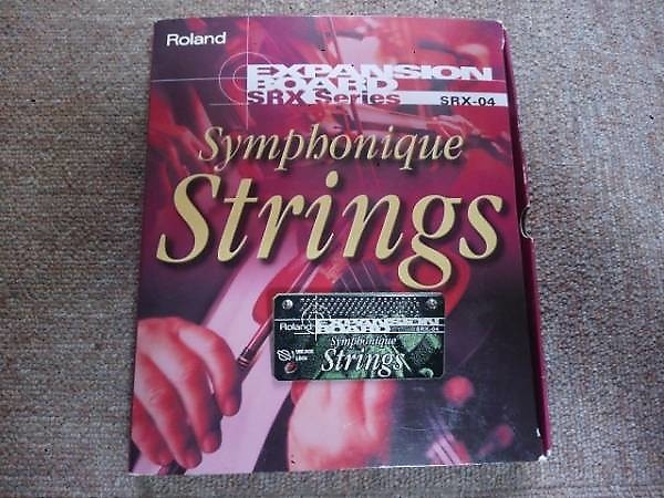 Roland SRX-04 Symphonique Strings Expansion Board | Reverb