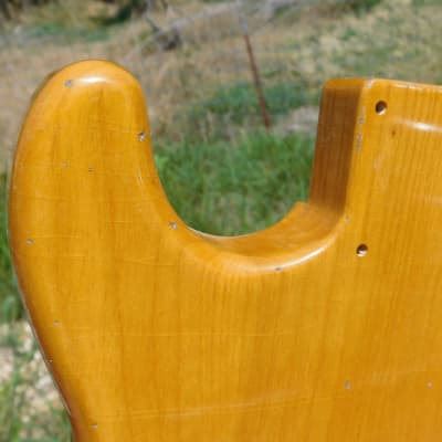 4lbs 2oz BloomDoom Nitro Lacquer Aged Relic Natural S-Style Vintage Custom Guitar Body image 10