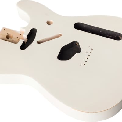 Fender Road Worn 50's Telecaster SS Alder Body, White Blonde image 3