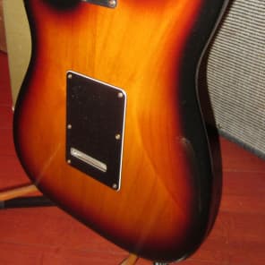 Fender SRV Stratocaster 1995 Sunburst image 4
